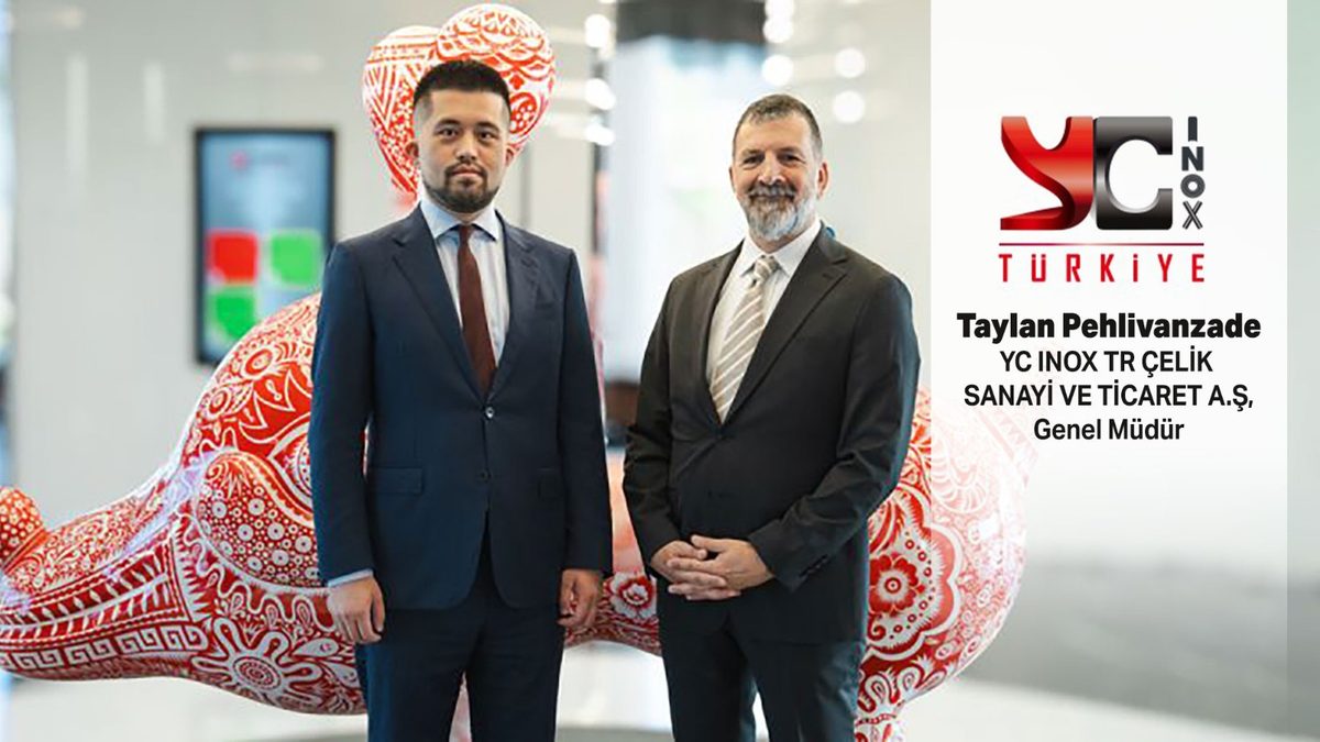YC Inox Türkiye’nin genel müdürlüğüne Taylan Pehlivanzade atandı