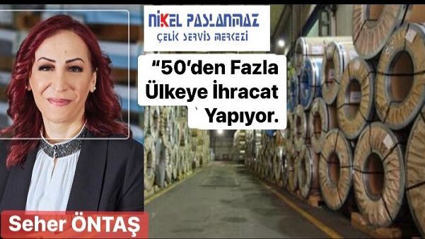 50den fazla ülkeye Paslanmaz çelik ihraç ediyoruz