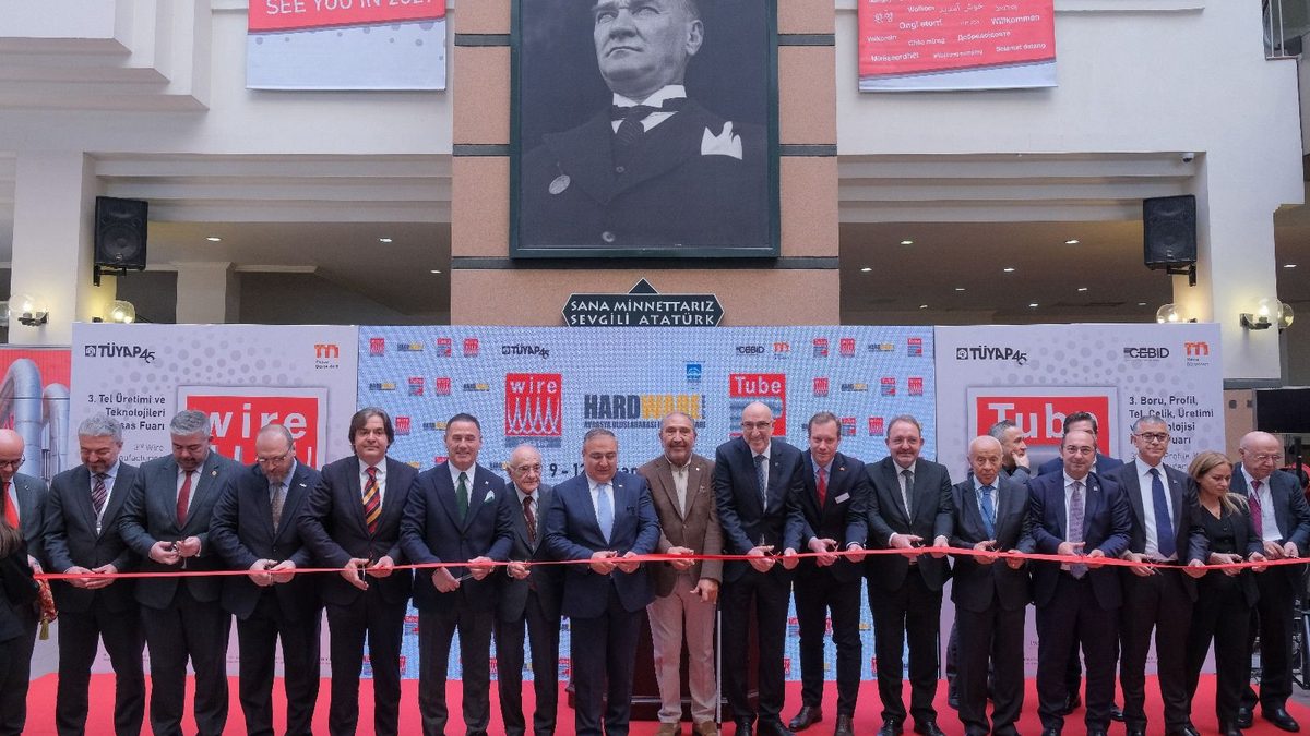 Tube Eurasia 2025 tüm hızıyla devam ediyor: Demir Çelik Store ikinci gününde fuar alanında ziyaretçilerini ağırlıyor