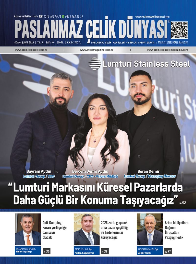 Paslanmaz Çelik Dünyası e-dergi