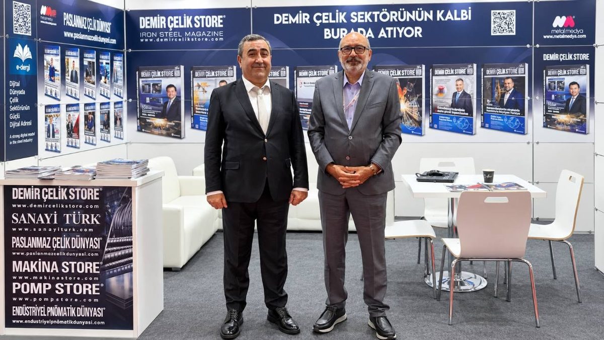 PASİD Başkanı Arslan Küçükemre’den Paslanmaz Çelik Dünyası’na ziyaret