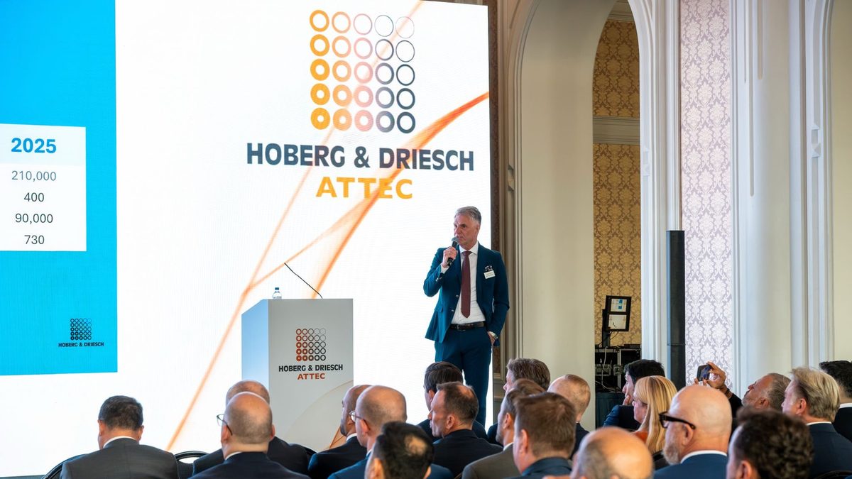 Hoberg & Driesch ATTEC yapılanmasının tanıtımında gerçekleştirilen sunum